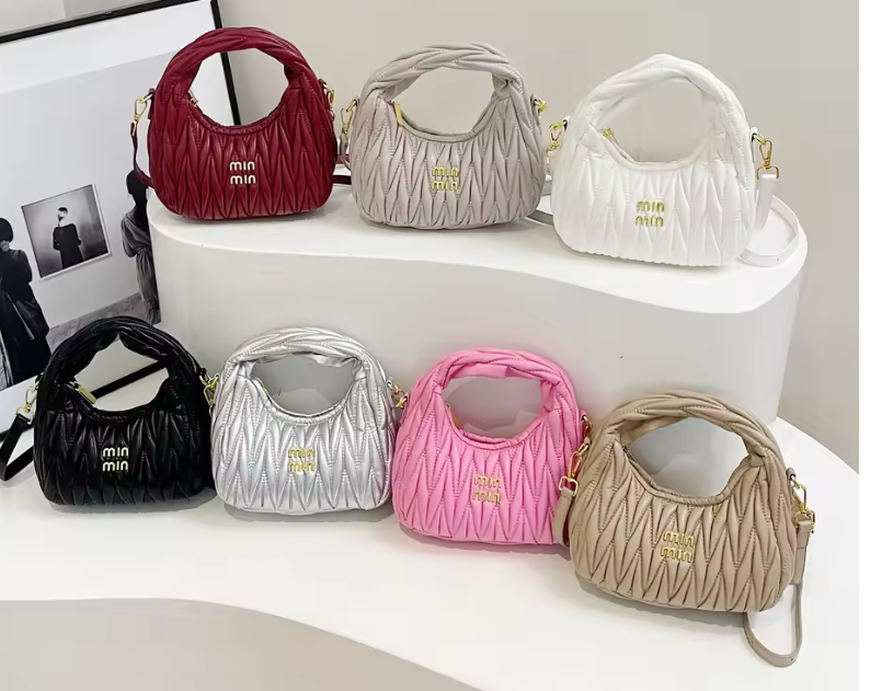 Quilted Mini Hobo Bag