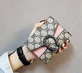Monogram Snake Clasp Wallet