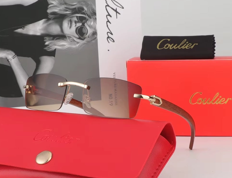 Premium Rimless Designer Sunglasses