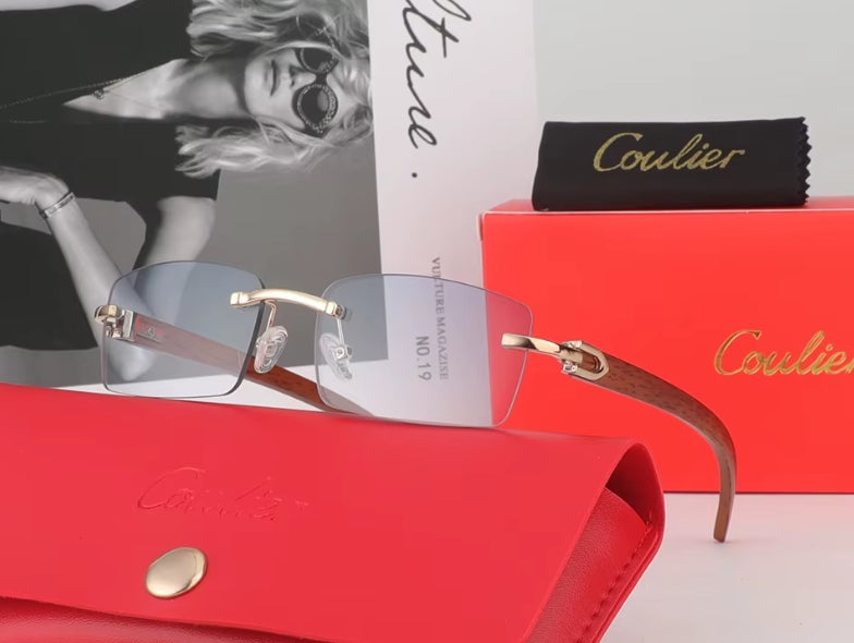Premium Rimless Designer Sunglasses
