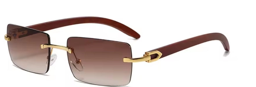 Premium Rimless Designer Sunglasses
