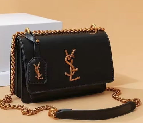 Gold Chain Crossbody Bag