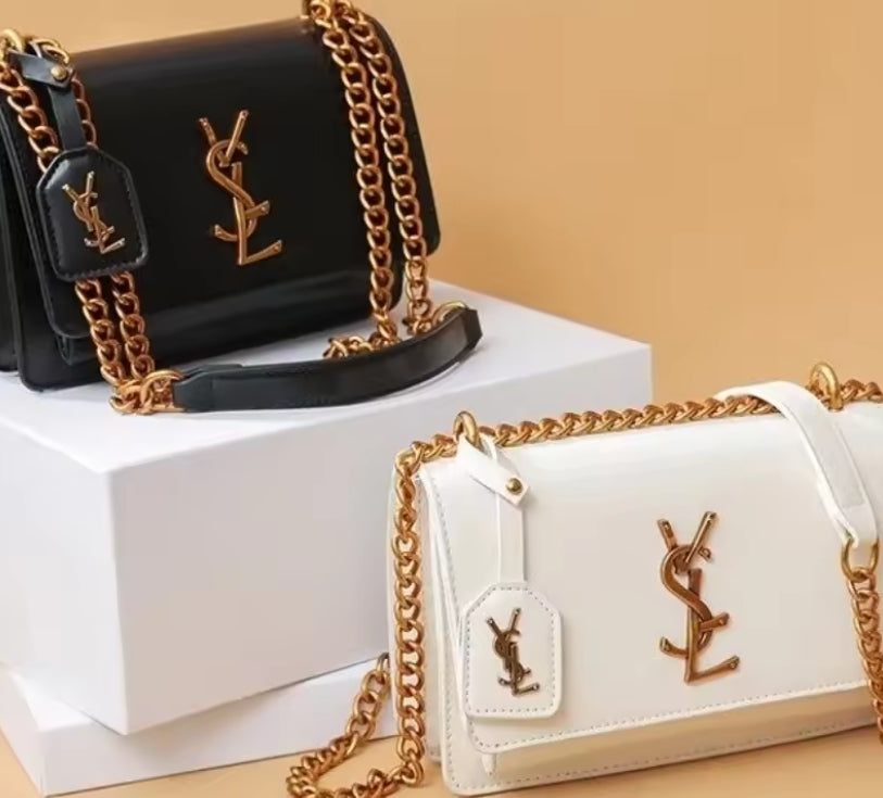 Gold Chain Crossbody Bag