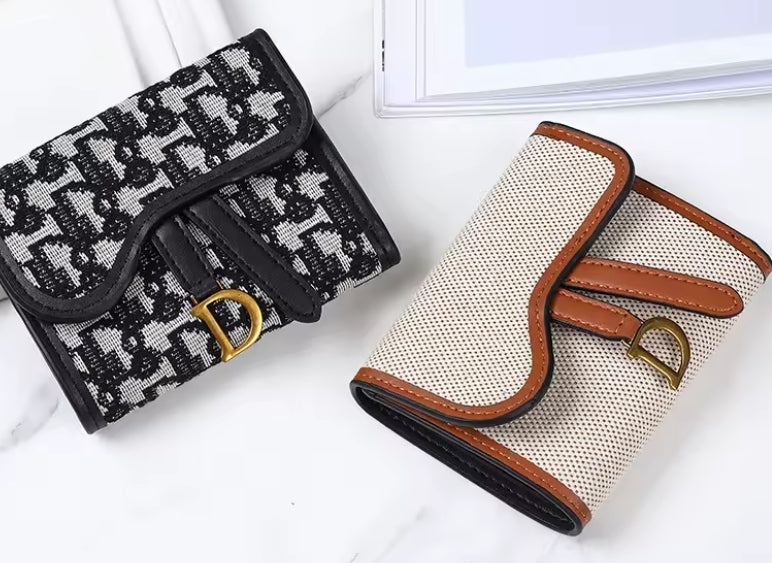 Monogram Compact Wallet